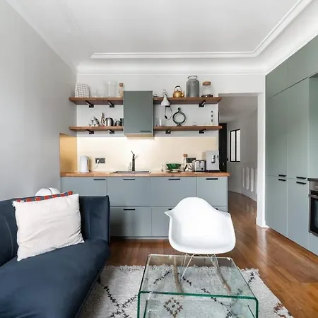 Apartmán 17e- Elegant T2 A Batignolles Paříž